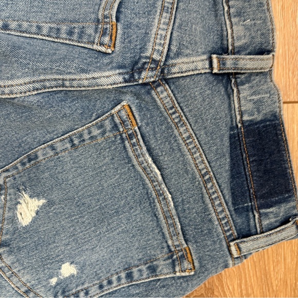 Abercrombie 90’s straight leg curve love ultra high jean - Picture 7 of 7